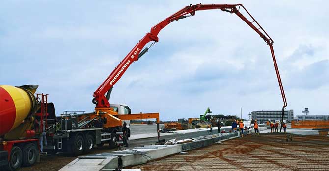 Аренда Стационарный бетоннонасоса